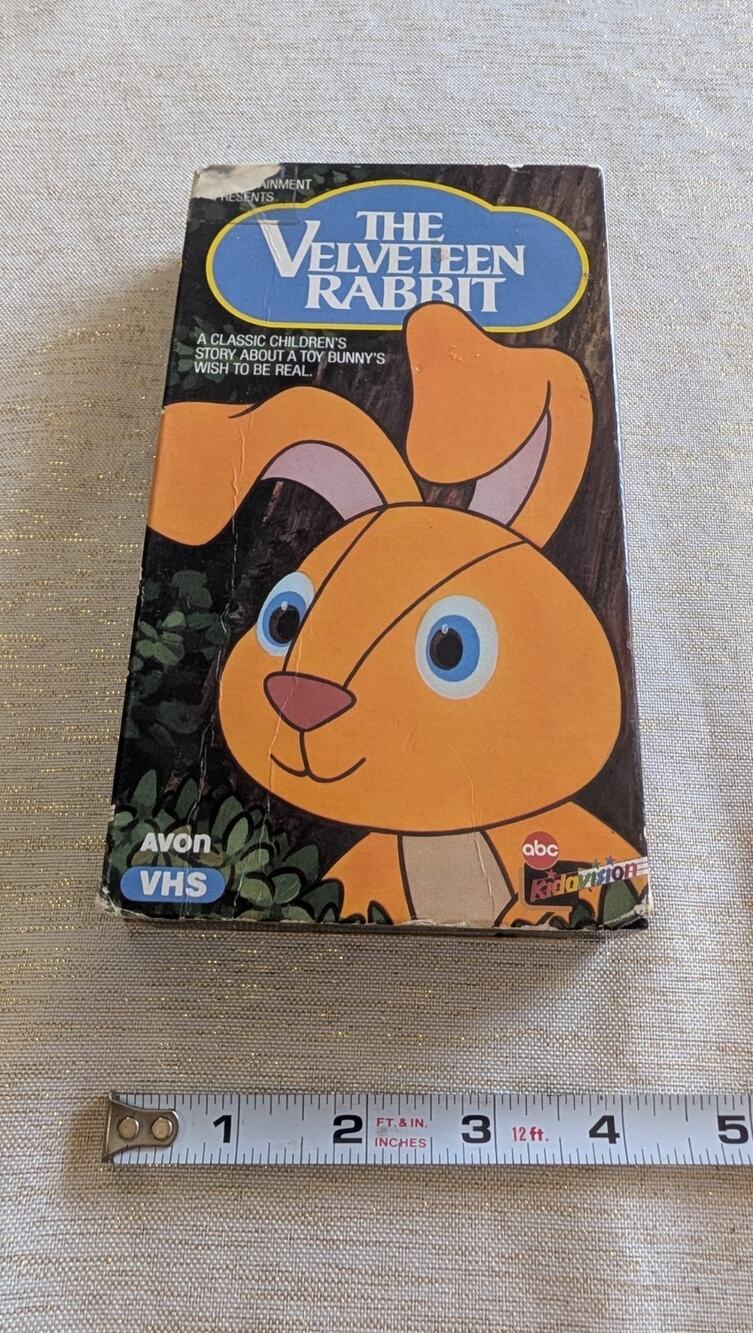 The Velveteen Rabbit (VHS, 1985) Color Avon ABC Kids Klassics Kidavision